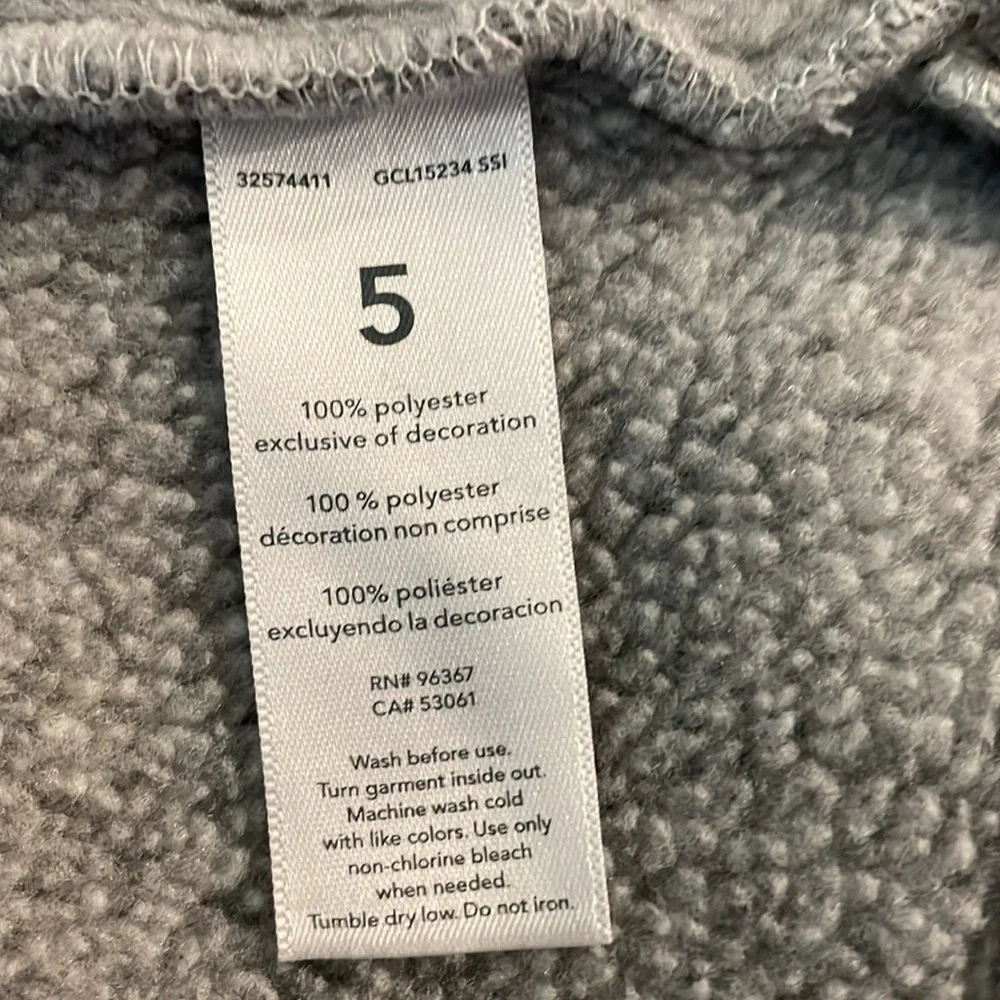 OSHKOSH B’Gosh Fleece Pullover Size 5